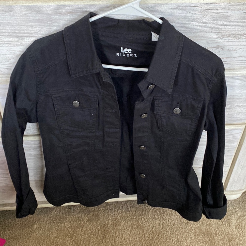 Riders by Lee - Women’s Black Jean Jacket - Small